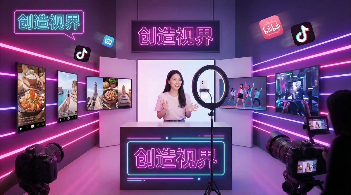 小马拉大车短视频创作空间